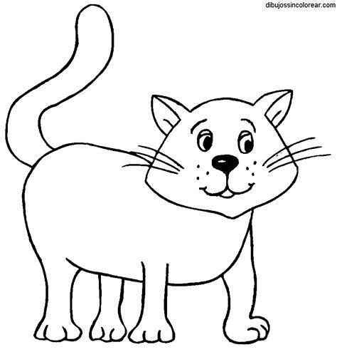 Dibujos Sin Colorear: Dibujos de Gatos para Colorear: Dibujar y Colorear Fácil con este Paso a Paso, dibujos de Tutorial De Un Gato, como dibujar Tutorial De Un Gato paso a paso para colorear