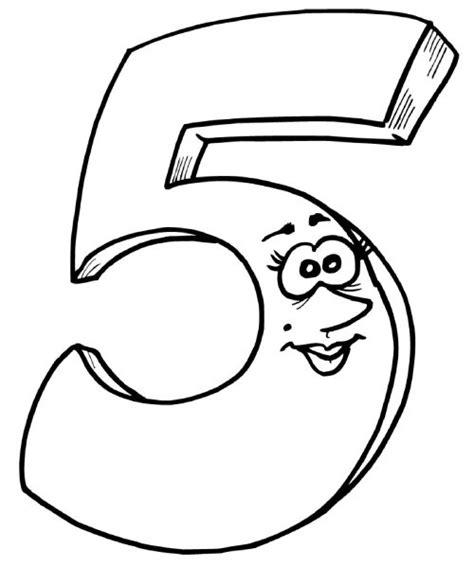 Dibujos para colorear números | 5 | Dibujos para cortar y: Aprender a Dibujar y Colorear Fácil, dibujos de Un 5, como dibujar Un 5 para colorear