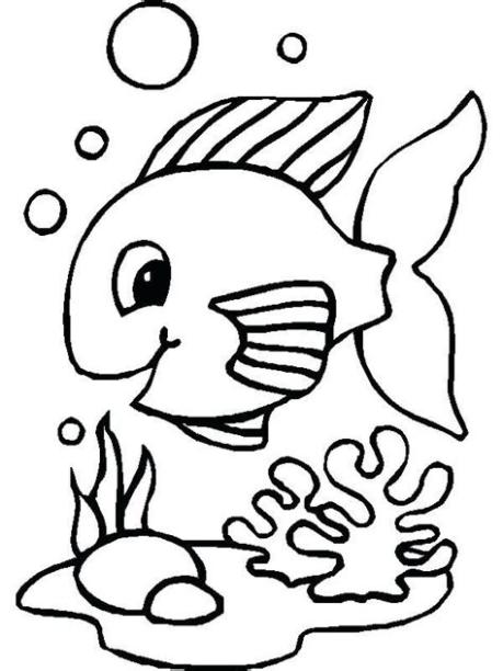 Acuario para colorear 2021. Imágenes de peces y acuarios: Aprende como Dibujar Fácil con este Paso a Paso, dibujos de Un Acuario, como dibujar Un Acuario para colorear