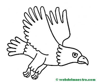 aguila - Web del maestro: Dibujar y Colorear Fácil, dibujos de Un Aguila Para Niños, como dibujar Un Aguila Para Niños para colorear