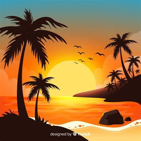Beach Sunset Landscape Background in 2021 | Sunset canvas: Aprende como Dibujar y Colorear Fácil, dibujos de Un Amanecer En La Playa, como dibujar Un Amanecer En La Playa para colorear e imprimir