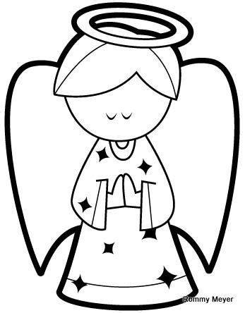 Resultado de imagen para angel para colorear para niños: Aprender como Dibujar y Colorear Fácil, dibujos de Un Angel Para Niños, como dibujar Un Angel Para Niños para colorear