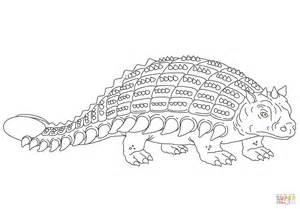 Dibujo de Dinosaurio Anquilosaurio con Caparazón para: Dibujar Fácil con este Paso a Paso, dibujos de Un Anquilosaurio, como dibujar Un Anquilosaurio paso a paso para colorear
