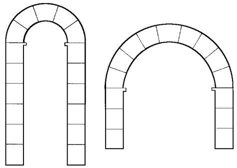 karoll alfonso: Dibujar y Colorear Fácil con este Paso a Paso, dibujos de Un Arco Ojival, como dibujar Un Arco Ojival paso a paso para colorear