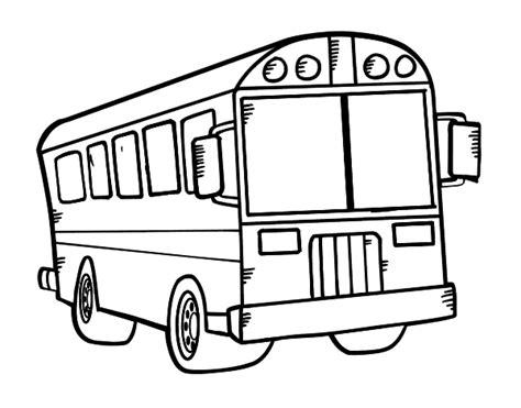 Dibujo de Autobús del colegio para Colorear - Dibujos.net: Aprender a Dibujar Fácil, dibujos de Un Autobus Ingles, como dibujar Un Autobus Ingles paso a paso para colorear
