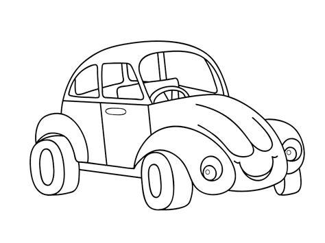 Dibujos para colorear - automovil.: Dibujar Fácil, dibujos de Un Automovil, como dibujar Un Automovil para colorear e imprimir