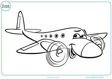 Imagenes Para Colorear De Aviones Disney - páginas para: Dibujar y Colorear Fácil, dibujos de Un Avio, como dibujar Un Avio para colorear