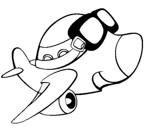 Dibujo de Avión pequeño II para Colorear - Dibujos.net: Aprende como Dibujar y Colorear Fácil, dibujos de Un Avion Pequeño, como dibujar Un Avion Pequeño paso a paso para colorear