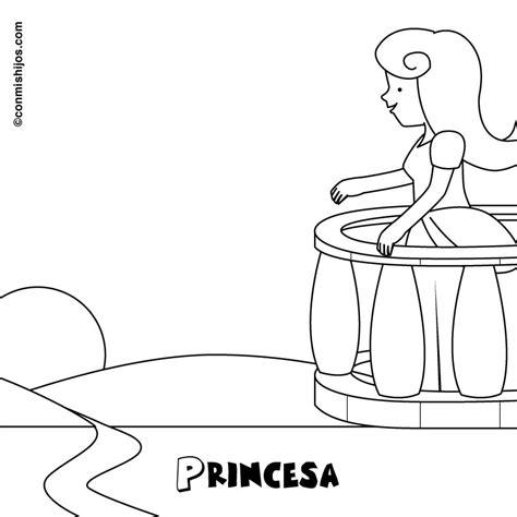 Princesa en balcón: Dibujos para colorear: Dibujar Fácil con este Paso a Paso, dibujos de Un Balcon, como dibujar Un Balcon paso a paso para colorear
