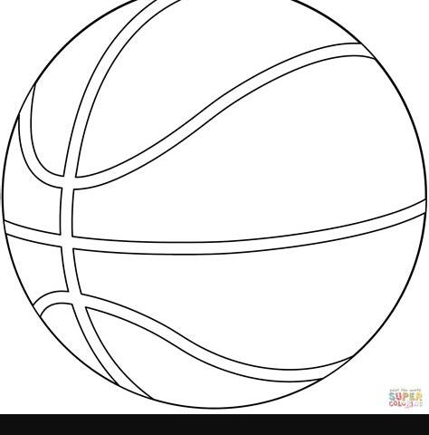 Dibujo de Balón de Baloncesto para colorear | Dibujos: Aprender a Dibujar Fácil, dibujos de Un Balon De Basquetbol, como dibujar Un Balon De Basquetbol para colorear e imprimir