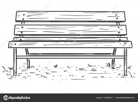Chaise en bois avec banc au sol — Image vectorielle: Dibujar Fácil con este Paso a Paso, dibujos de Un Banco De Plaza, como dibujar Un Banco De Plaza paso a paso para colorear