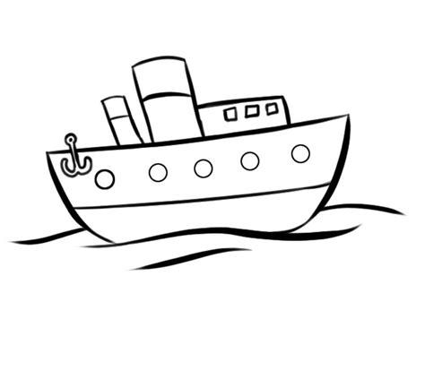 Dibujos de barco navegando en el mar para colorear: Aprende como Dibujar Fácil con este Paso a Paso, dibujos de Un Barco En El Mar, como dibujar Un Barco En El Mar para colorear
