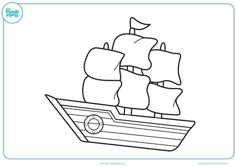 Dibujos de Barcos para Colorear 【Pirata. Veleros】: Aprender a Dibujar Fácil, dibujos de Un Barco Infantil, como dibujar Un Barco Infantil para colorear e imprimir