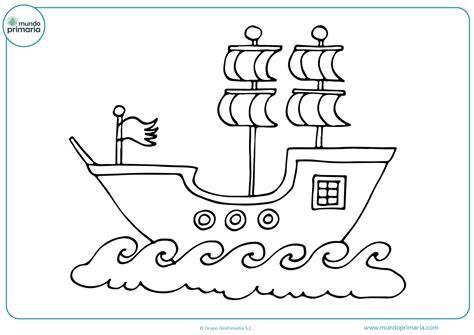 LOS PIRATAS LUNEROS DEL RECICLAJE: DIBUJOS PARA COLOREAR: Dibujar Fácil, dibujos de Un Barco Pirata Infantil, como dibujar Un Barco Pirata Infantil para colorear