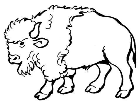 Bisonte (Animales) – Colorear dibujos gratis: Aprender como Dibujar y Colorear Fácil con este Paso a Paso, dibujos de Un Bisonte, como dibujar Un Bisonte para colorear