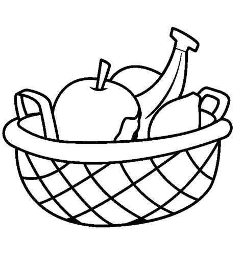 Cesta De Frutas Para Colorir - AZ Dibujos para colorear: Dibujar Fácil con este Paso a Paso, dibujos de Un Bodegon De Frutas, como dibujar Un Bodegon De Frutas paso a paso para colorear