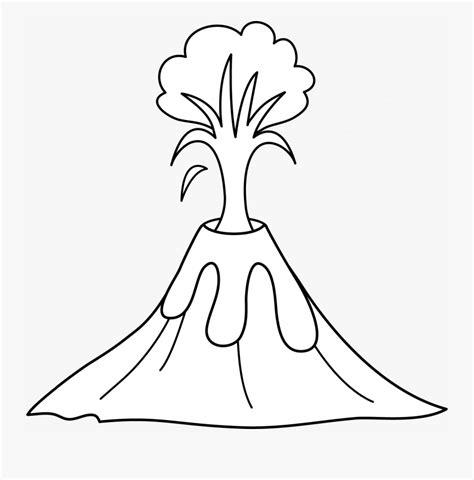 Transparent Eruption Clipart - Dibujo Para Colorear Volcan: Dibujar Fácil, dibujos de Un Bolcan, como dibujar Un Bolcan para colorear e imprimir