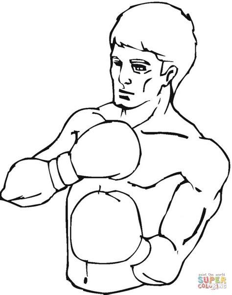 Imágenes de boxeo para colorear: Boxeadores peleando para: Aprender a Dibujar y Colorear Fácil con este Paso a Paso, dibujos de Un Boxeador, como dibujar Un Boxeador paso a paso para colorear