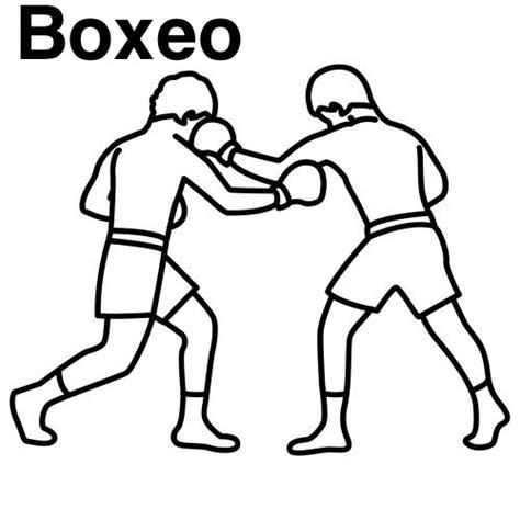 Pinto Dibujos: Boxeo para colorear: Dibujar Fácil con este Paso a Paso, dibujos de Un Boxeador, como dibujar Un Boxeador para colorear