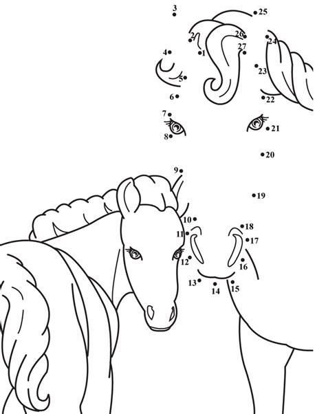Colorear con numeros un caballo e imprimir: Aprende como Dibujar y Colorear Fácil, dibujos de Un Caballo Con Numeros, como dibujar Un Caballo Con Numeros para colorear
