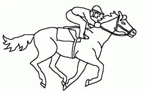 Caballos Con Jinetes Para Colorear: Aprender a Dibujar Fácil, dibujos de Un Caballo De Carreras, como dibujar Un Caballo De Carreras para colorear