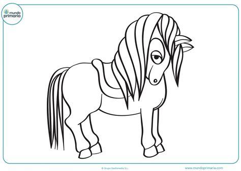 Dibujos de unicornios para Colorear - Mundo Primaria: Aprender como Dibujar y Colorear Fácil con este Paso a Paso, dibujos de Un Caballo De Pie, como dibujar Un Caballo De Pie para colorear e imprimir
