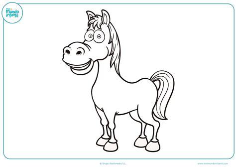 Dibujos de Caballos para Colorear 【A Lápiz y Para Niños】: Aprende a Dibujar y Colorear Fácil, dibujos de Un Cabalo, como dibujar Un Cabalo para colorear e imprimir