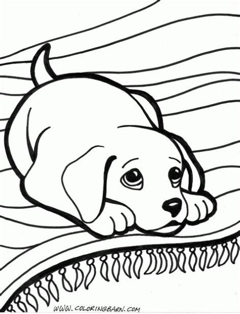 Cachorro triste – Desenhos para Colorir: Aprende a Dibujar y Colorear Fácil, dibujos de Un Cachorro Triste, como dibujar Un Cachorro Triste para colorear