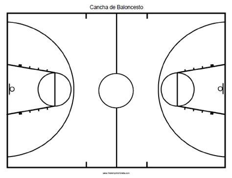 Cancha de Baloncesto - Para Imprimir Gratis: Dibujar Fácil con este Paso a Paso, dibujos de Un Campo De Baloncesto, como dibujar Un Campo De Baloncesto para colorear e imprimir