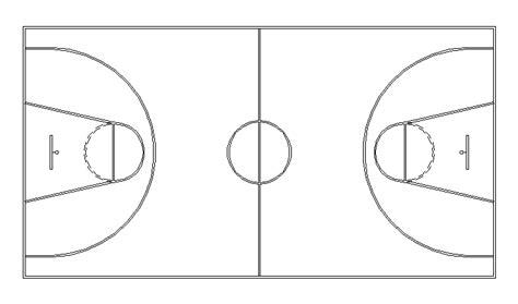 Cancha de basket - Imagui: Dibujar y Colorear Fácil, dibujos de Un Campo De Baloncesto, como dibujar Un Campo De Baloncesto para colorear