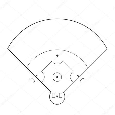 Imágenes: cancha de beisbol para colorear | Ilustración: Dibujar Fácil, dibujos de Un Campo De Beisbol, como dibujar Un Campo De Beisbol para colorear