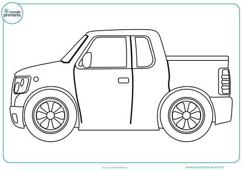 Dibujos de coches para colorear - Mundo Primaria: Aprende como Dibujar y Colorear Fácil con este Paso a Paso, dibujos de Un Carrito, como dibujar Un Carrito para colorear
