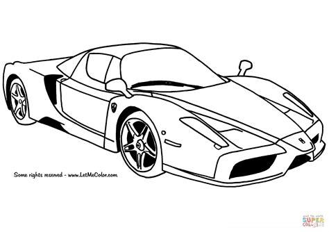 Dibujo de Ferrari Enzo Car para colorear | Dibujos para: Dibujar Fácil, dibujos de Un Carro Ferrari, como dibujar Un Carro Ferrari paso a paso para colorear