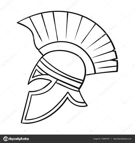 Imágenes: cascos romanos para colorear | Soldados romanos: Dibujar y Colorear Fácil con este Paso a Paso, dibujos de Un Casco Romano, como dibujar Un Casco Romano para colorear e imprimir