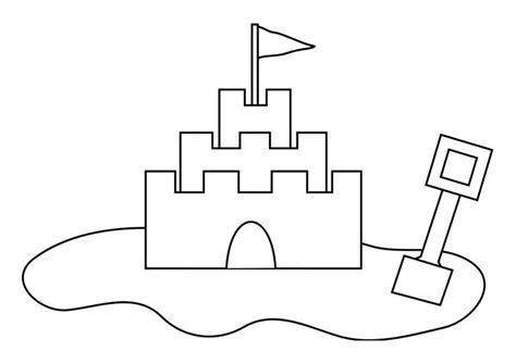 Castillo De Arena Para Colorear | Coloring pages. Free: Aprende a Dibujar y Colorear Fácil con este Paso a Paso, dibujos de Un Castillo De Arena, como dibujar Un Castillo De Arena para colorear