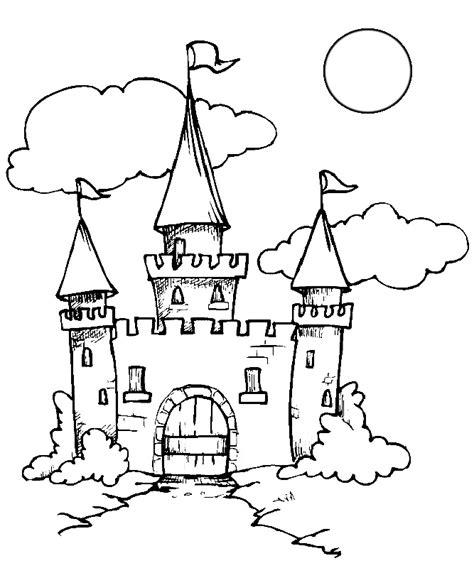 Coloreando castillos | Colorear imágenes: Dibujar y Colorear Fácil con este Paso a Paso, dibujos de Un Castillo De La Edad Media, como dibujar Un Castillo De La Edad Media para colorear