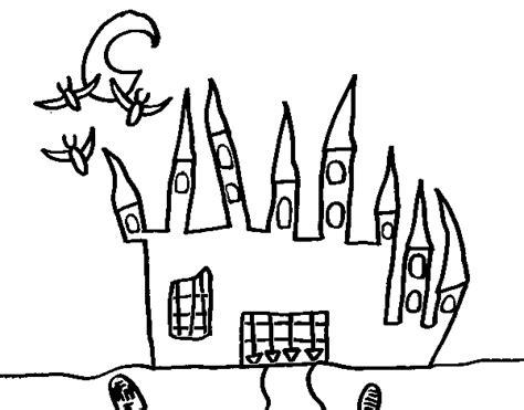 Dibujo de Castillo del terror para Colorear - Dibujos.net: Dibujar y Colorear Fácil, dibujos de Un Castillo De Terror, como dibujar Un Castillo De Terror para colorear e imprimir