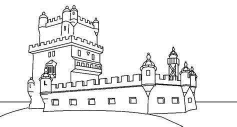 Dibujos para imprimir y colorear: Castillos para colorear: Dibujar y Colorear Fácil, dibujos de Un Castillo En 3D, como dibujar Un Castillo En 3D para colorear e imprimir