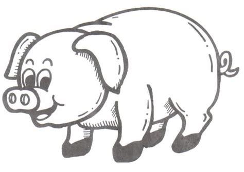 Dibujos y Plantillas para imprimir: cerditos: Dibujar y Colorear Fácil, dibujos de Un Cerdo Con 5 Letras, como dibujar Un Cerdo Con 5 Letras paso a paso para colorear