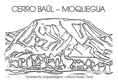 Colorear dibujos de moquegua Perú - Jugar y Colorear: Aprende como Dibujar Fácil, dibujos de Un Cerro, como dibujar Un Cerro paso a paso para colorear