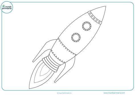 Dibujos de cohetes para colorear - Mundo Primaria: Dibujar Fácil con este Paso a Paso, dibujos de Un Cohete Paso Por Paso, como dibujar Un Cohete Paso Por Paso para colorear e imprimir