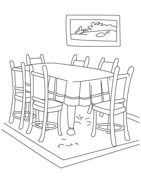 Comedor (Edificios y Arquitectura) – Colorear dibujos gratis: Aprender a Dibujar y Colorear Fácil, dibujos de Un Comedor, como dibujar Un Comedor paso a paso para colorear