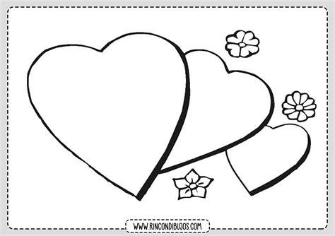 Dibujos de Amor Corazones Para Colorear - Rincon Dibujos: Aprende como Dibujar y Colorear Fácil, dibujos de Un Corazon De Amor, como dibujar Un Corazon De Amor para colorear