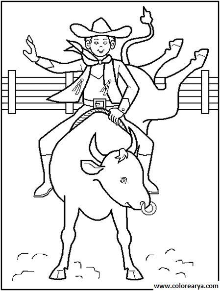 Dibujos para colorear y pintar para los niños: Aprende como Dibujar y Colorear Fácil, dibujos de Un Cowboy, como dibujar Un Cowboy paso a paso para colorear