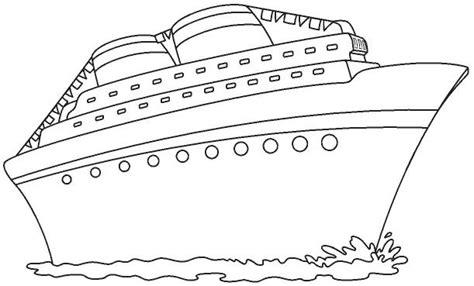 COLOREAR DIBUJOS DE CRUCEROS: Dibujar y Colorear Fácil, dibujos de Un Crucero Para Niños, como dibujar Un Crucero Para Niños para colorear e imprimir
