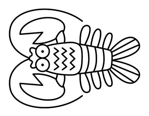 Dibujo de Crustáceo para Colorear - Dibujos.net: Dibujar y Colorear Fácil, dibujos de Un Crustaceo, como dibujar Un Crustaceo para colorear