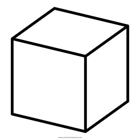 Dibujo De Cubo Para Colorear - Ultra Coloring Pages: Dibujar Fácil con este Paso a Paso, dibujos de Un Cuadrado 3D, como dibujar Un Cuadrado 3D para colorear e imprimir