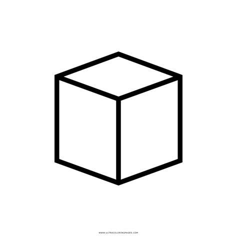 Dibujo De Cubo Para Colorear - Ultra Coloring Pages: Dibujar Fácil, dibujos de Un Cubo 3D, como dibujar Un Cubo 3D paso a paso para colorear