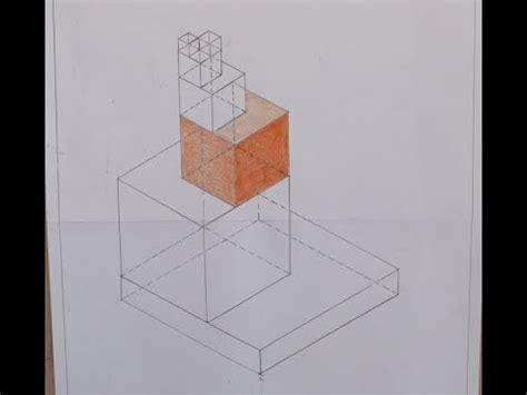 El Blog de Aldo: De la perspectiva a la proyección.: Dibujar Fácil, dibujos de Un Cubo En Perspectiva Isometrica, como dibujar Un Cubo En Perspectiva Isometrica para colorear