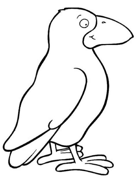 Dibujos de cuervos para colorear - Imagui: Aprender a Dibujar y Colorear Fácil, dibujos de Un Cuerbo, como dibujar Un Cuerbo para colorear e imprimir